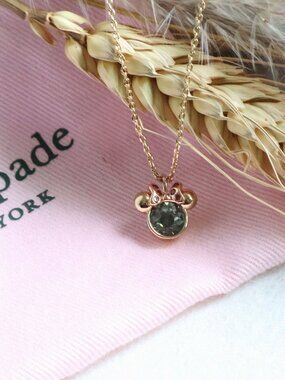 NEW Kate Spade minnie Pendant Necklace Gold